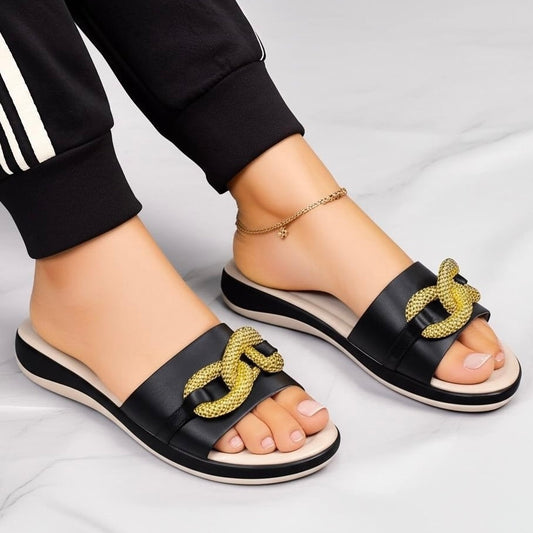 Cadiana chain slipper