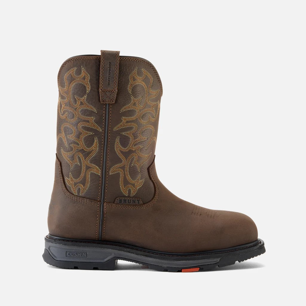 BRUNT Men's The Vastbinder 10 Waterproof Comp Toe Western Boot