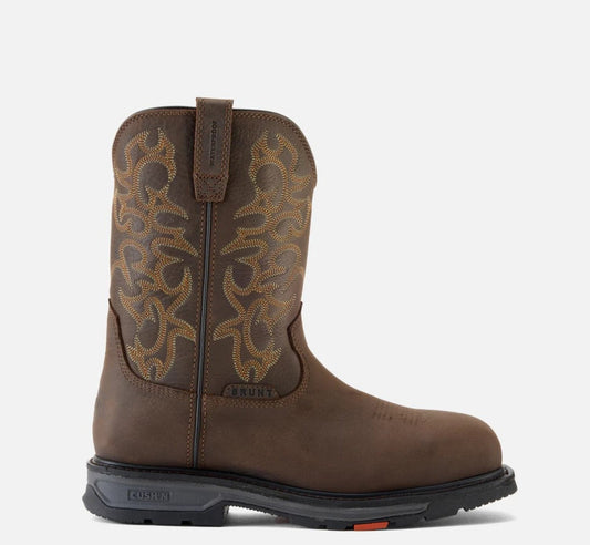 BRUNT Men's The Vastbinder 10 Waterproof Soft Toe Western Boot