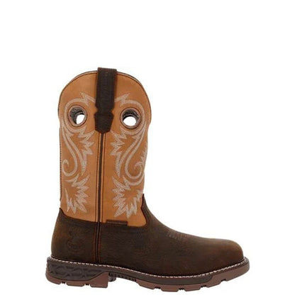 Georgia Boot Men's Carbo-Tec FLX 11 Waterproof Pull-On Western Boot